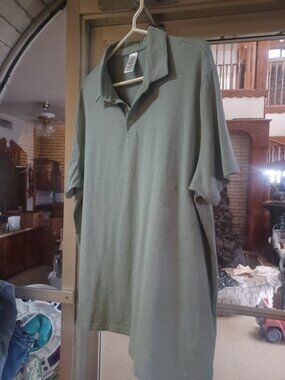 Member's Mark Men's Short Sleeve Polo Shirt XL Spring Green